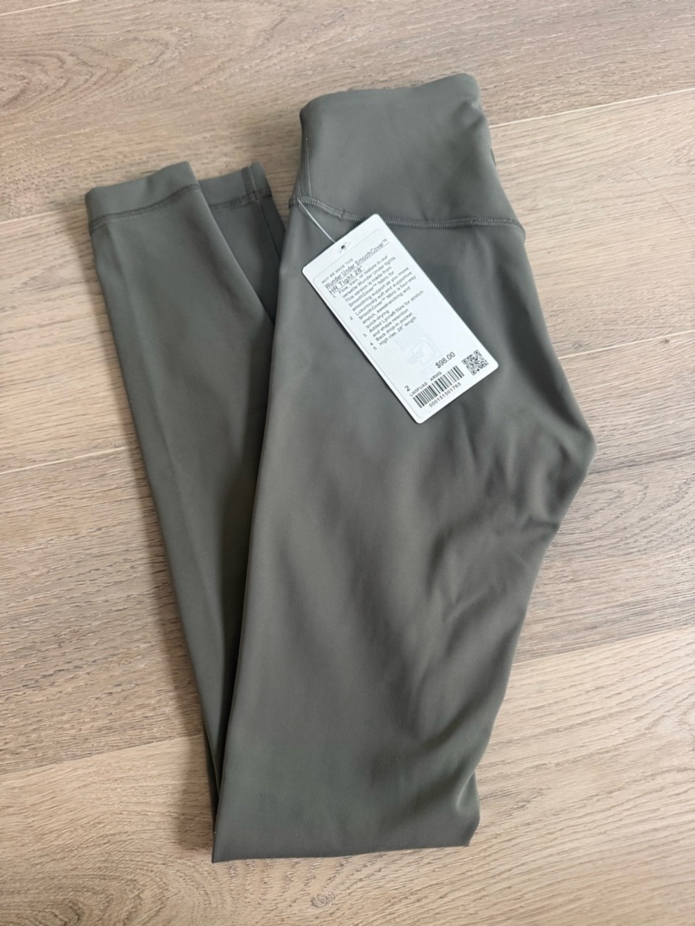 lululemon athletica High-Rise Wunder Under Leggings in Olive